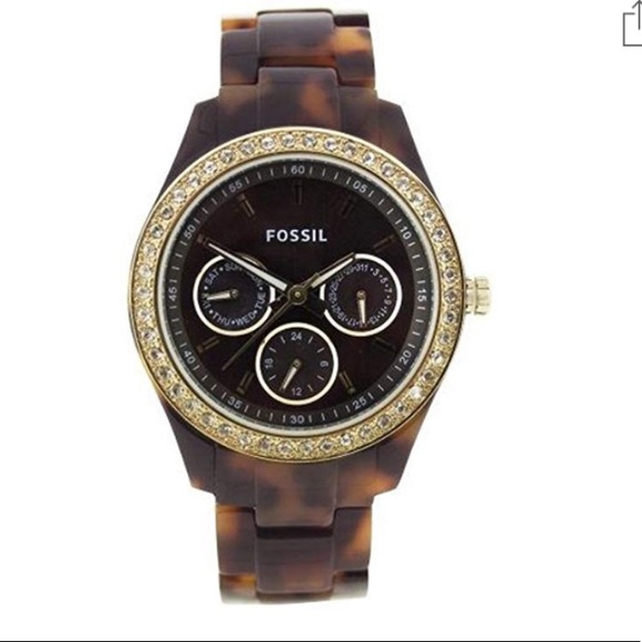 Fossil Accessories - Fossil Tortoise Shell Watch